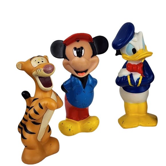 Bundle Disney Characters Toys, Mickey, Goofy, Minnie Mouse, Donald Duck, W548-10 - Picture 6 of 8